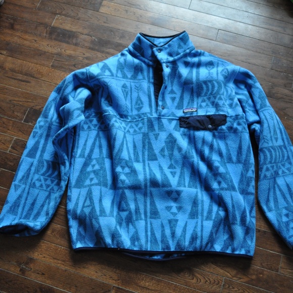 Patagonia Other - Patagonia Synchilla Snap-T Fleece Pullover Blue XL